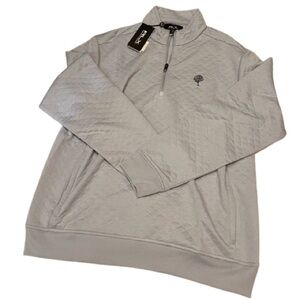 NWT Ralph Lauren Light Blue Quarter Zip Sweater